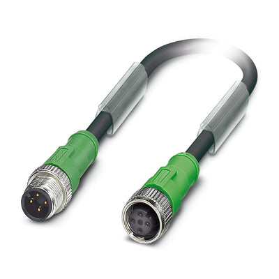 SAC-4P-M12MS/ 1,0-186/M12FS