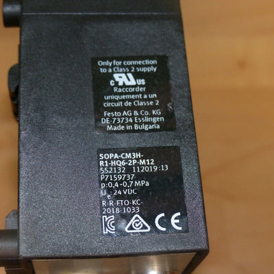 FESTO SOPA-CM3H-R1-HQ6-2P-M12