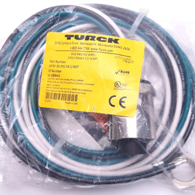 Turck GKDF30-2M/14.5/NPT