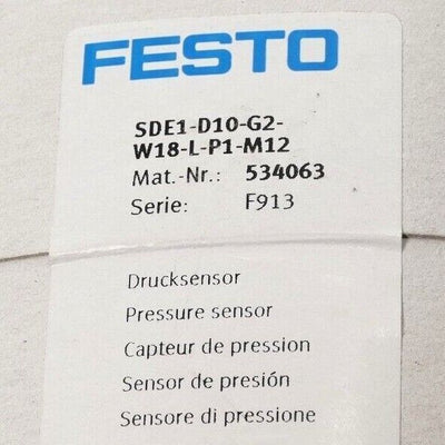 Festo SDE1-D10-G2-W18-L-P1-M12