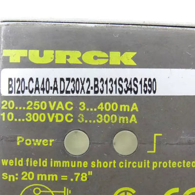 TURCK BI20-CA40-ADZ30X2-B3131/S34/S1590