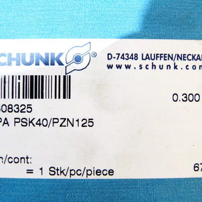 SCHUNK  ZPA PSK40 / PZN125