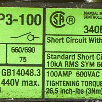 MOELLER P3-100