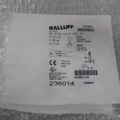 BALLUFF BES M12ME-POC40B-S04G-003