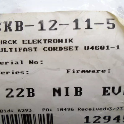 TURCK CKBM 12-11-5