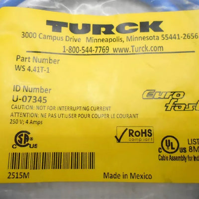 TURCK WS 4.41T-1