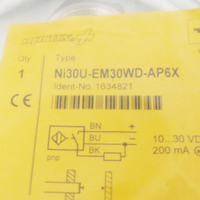 TURCK NI30U-EM30WD-AP6X