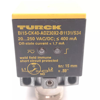 Turck Bi15-CK40-ADZ30X2-B1131/S34