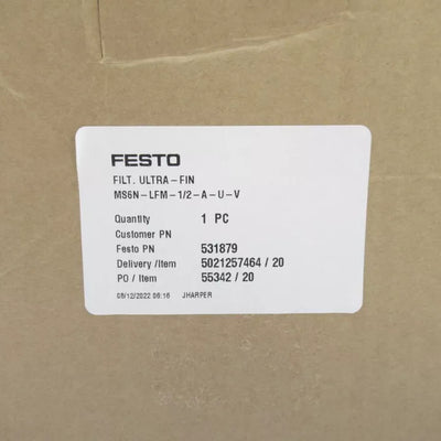 FESTO MS6N-LFM-1/2-A-U-V