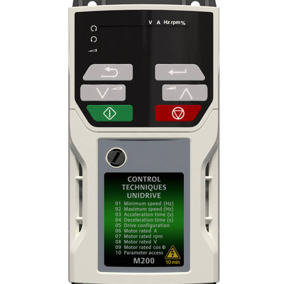 M200-012-00033 A | Control Techniques M200 Series 0.55kW Drive repair service