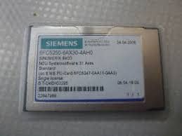 6FC5250-6AX30-4AH0  SIEMENS SYSTEMSOFTWARE 31 ACHSEN AUF PC-CARD